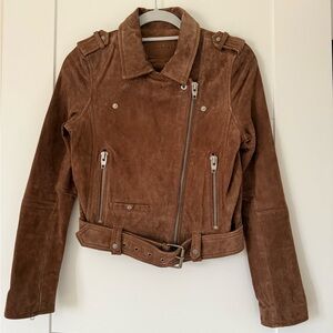 Blank NYC Coffee Bean Moto Jacket - XS